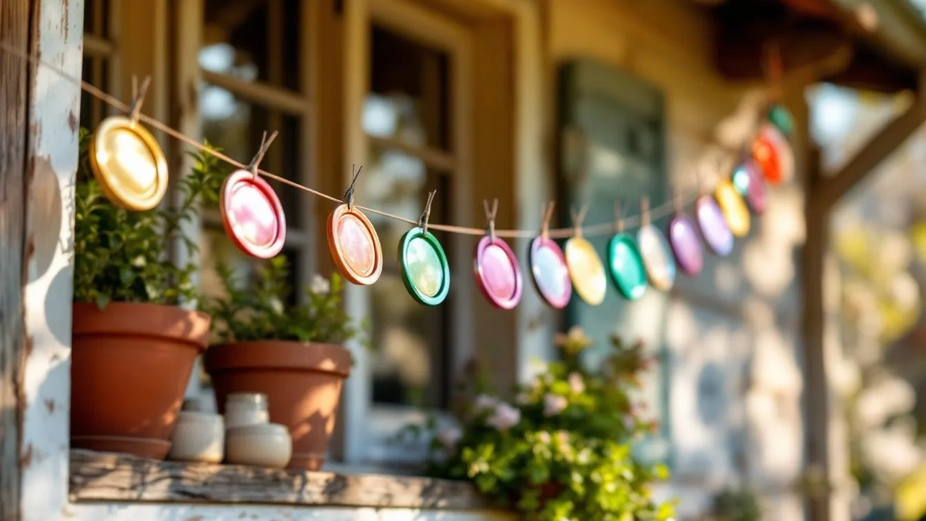 Ein Experte erklärt: Warum das Aufhängen von Marmeladendeckeln auf dem Balkon sinnvoll ist