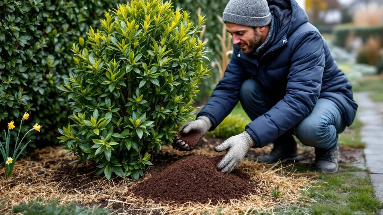 Ein Gärtner erklärt: Wie Kaffeesatz im Februar Ihren Buchsbaum vor dem Absterben schützt