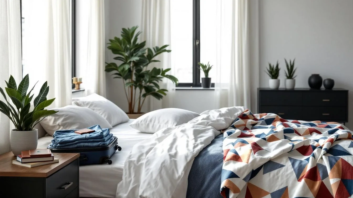 Ich machte diese Sache im Schlafzimmer vor dem Urlaub, das Ergebnis war erstaunlich