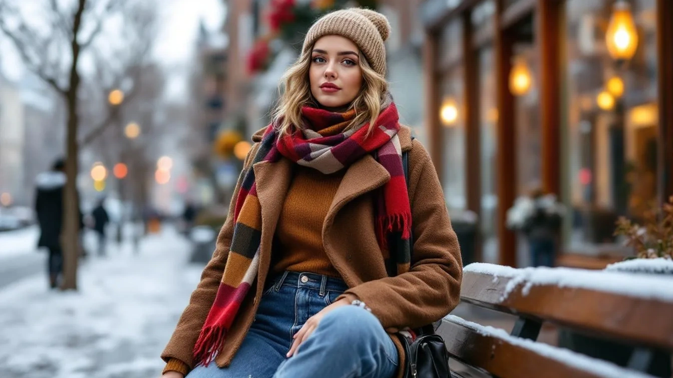 Ich trug Crop Tops im Winter 30 Tage lang, so blieb ich warm und stylisch