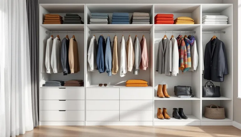 entdecke einen genialen trick, der deinen kleiderschrank ordentlich macht – mehr als nur kleiderbügel oder kisten für perfekte organisation.