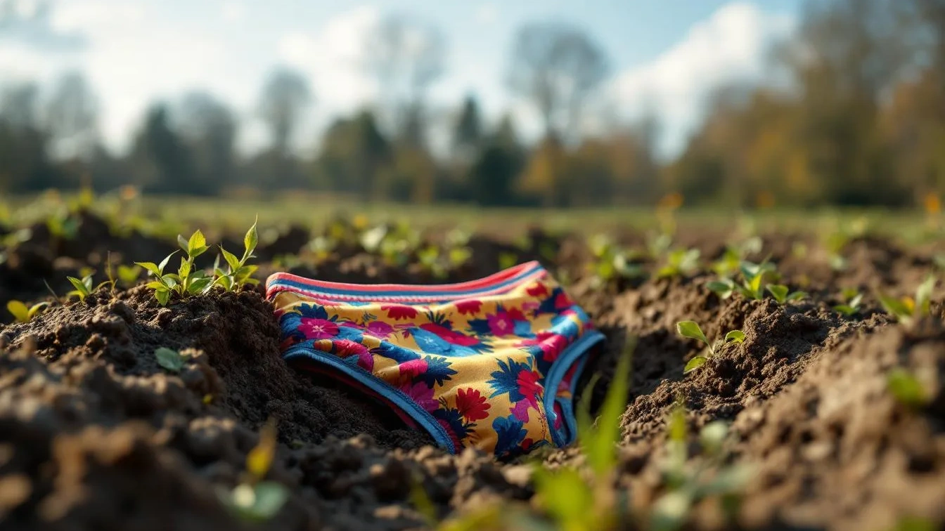 Warum Bauern plötzlich Unterhosen im Acker vergraben