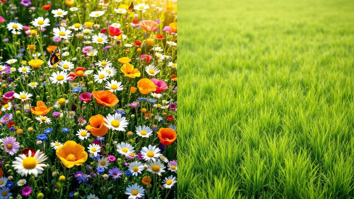 Biologen erklären: Warum Wildblumen wichtiger sind als englischer Rasen