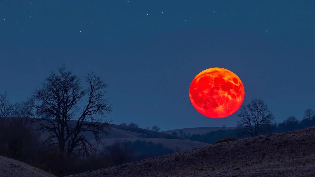 Blutmond im Anmarsch: Warum sich der Mond morgen tiefrot färbt und wie man das Spektakel sieht
