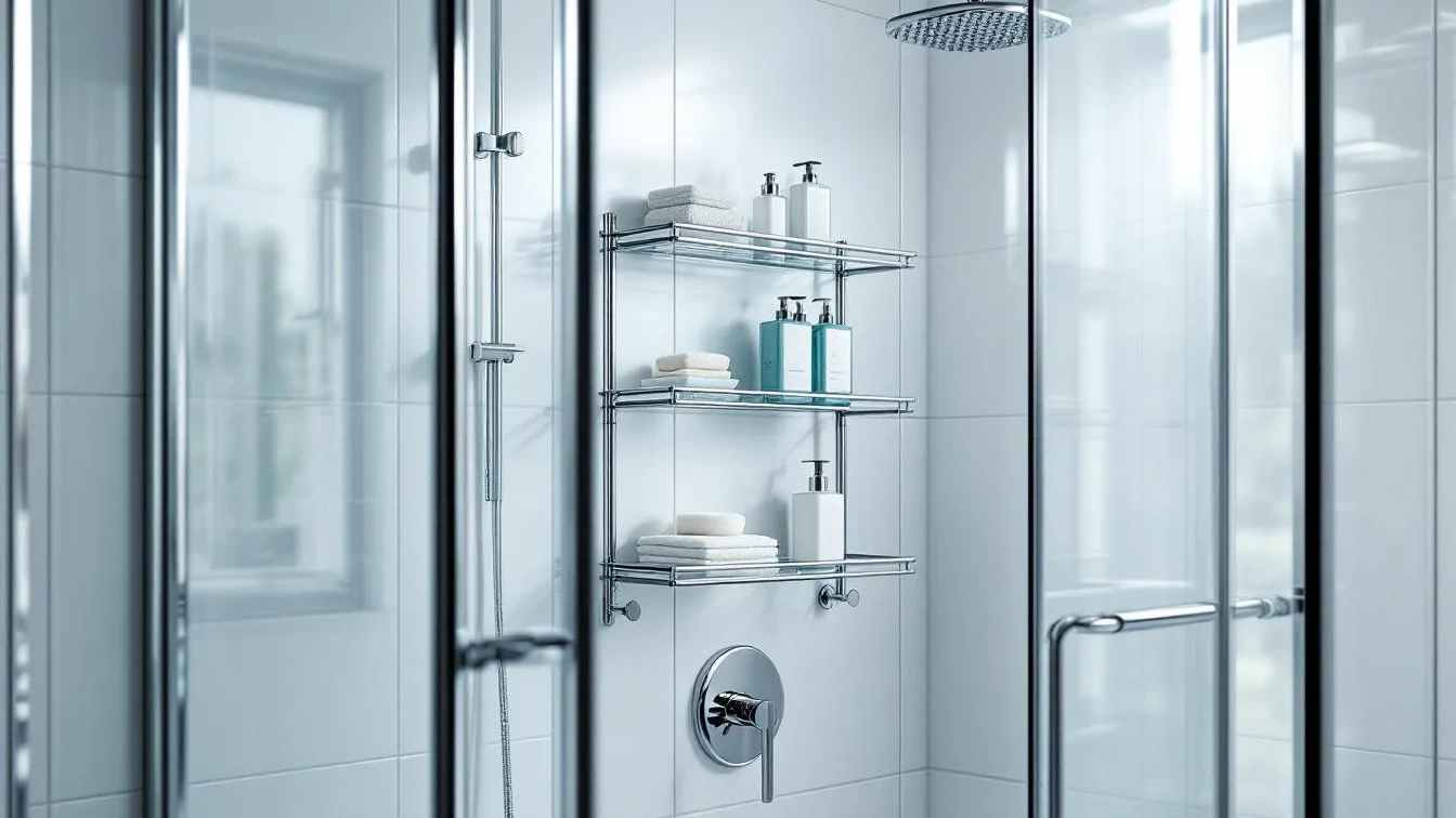 Dusche organisieren: Diese 5 Tricks schaffen mehr Ablagefläche