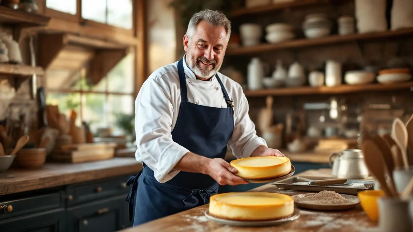 Ein Bäcker verrät, warum dein Käsekuchen nach dem Backen nicht zusammenfällt