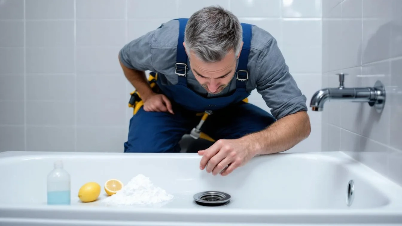 Ein Installateur verrät, warum dein Duschabfluss stinkt und Hausmittel helfen