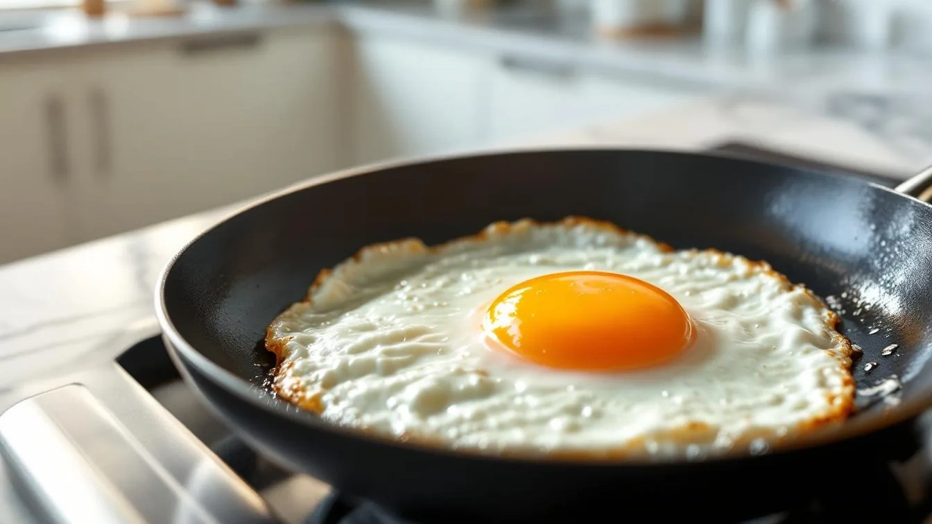 Ich probierte diesen Geheimtipp: Das perfekte Spiegelei ohne Glibber