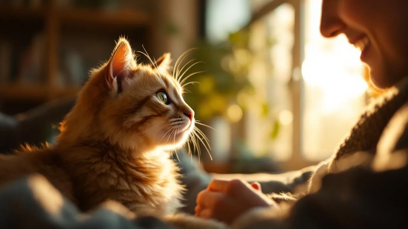 Nicht miauen noch schnurren, diese Zeichen sagen ‚Ich liebe dich‘