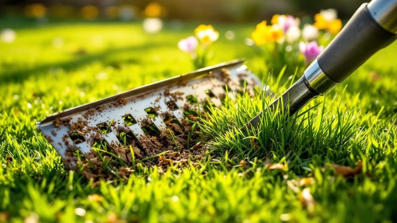 Vertikutieren im März: So bereitest du den Rasen auf den Frühling vor
