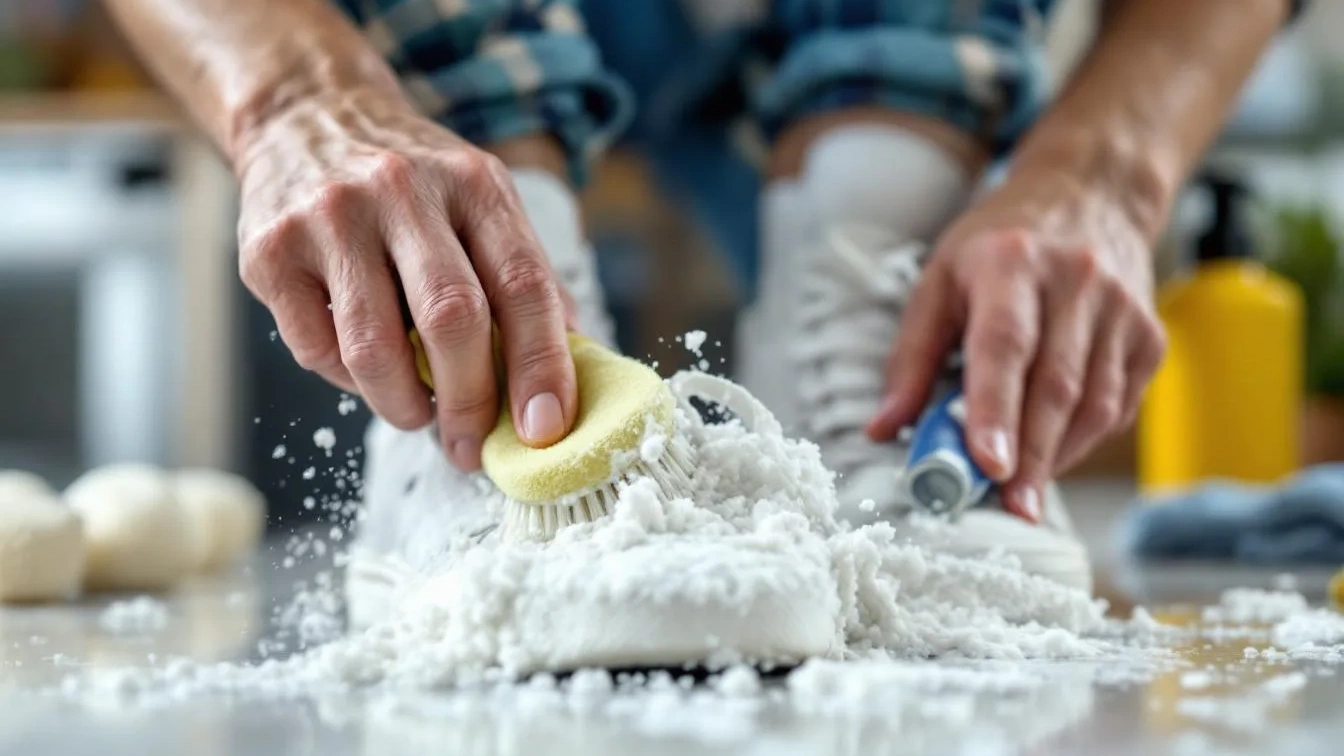 Warum deine weißen Schuhsohlen nach diesem Trick wie neu aussehen