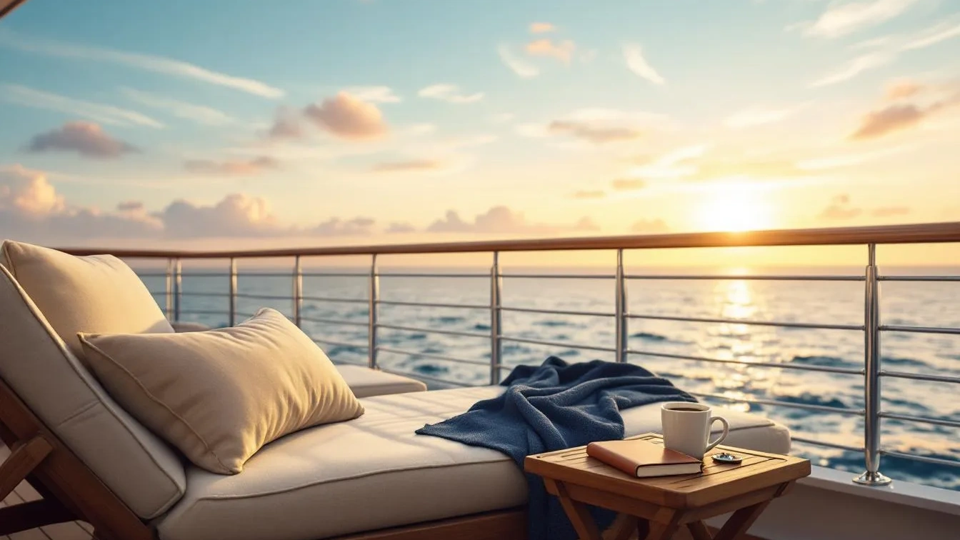Warum du auf dem Balkon eines Kreuzfahrtschiffs besser schläfst