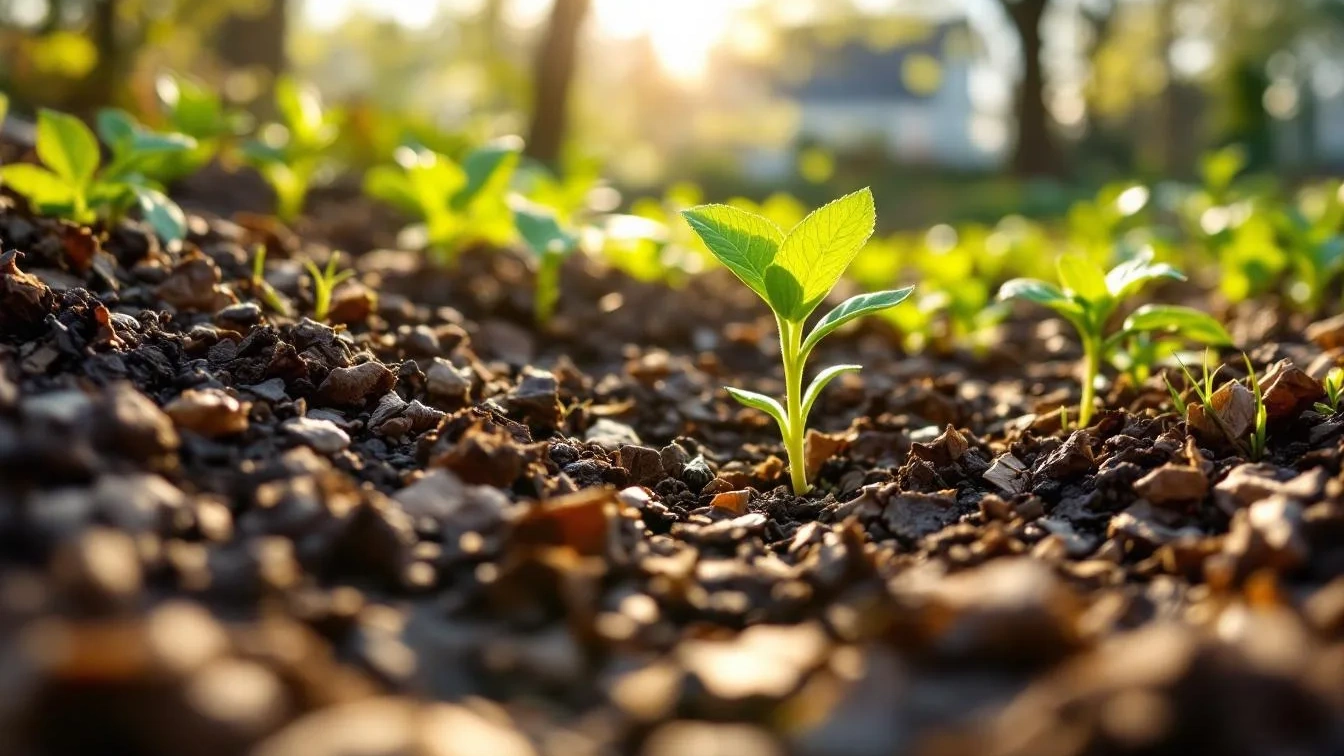 Weder Jäten noch Chemie, dieser Trick mulcht Unkraut effektiv