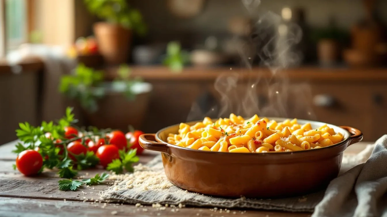 Weder Sahne noch Butter, dieses Rezept für Ofen-Makkaroni alla Mamma begeistert